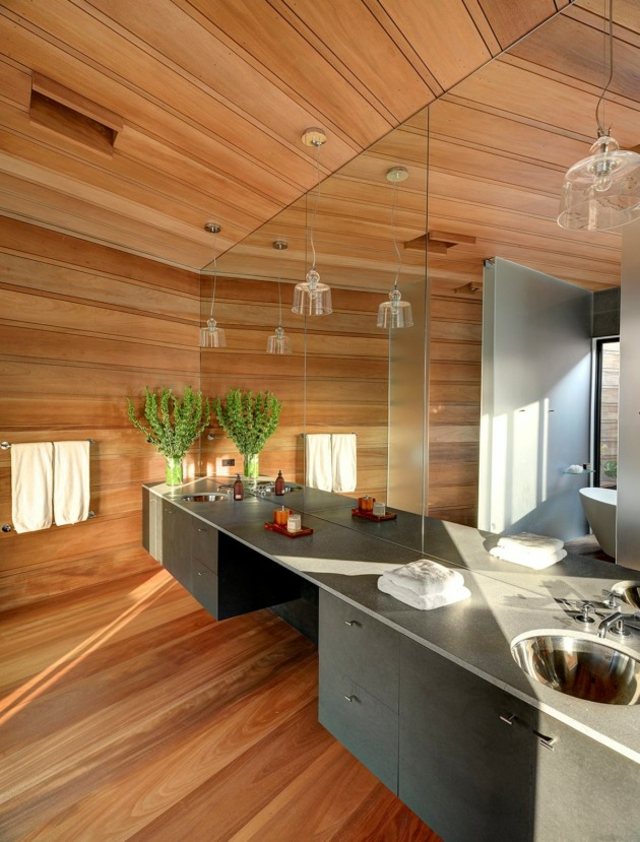 salle-de-bains-design-revetement-bois-lavabo