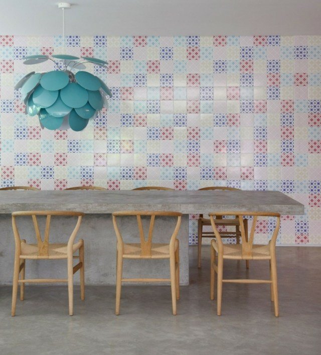 table béton ciré suspension design Discoco Marset