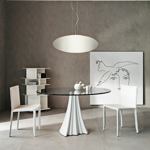 table-salle-manger-design-verre-plastique-Cattelan-Italia
