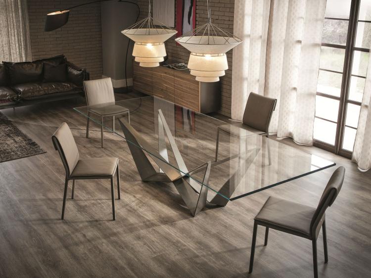 Table de salle à manger de design italien par cattelan italia Design table a manger