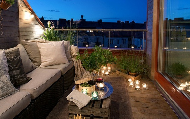 Aménagement balcon: 25 idées de parapets, meubles et déco! Aménagé décor Balcon
