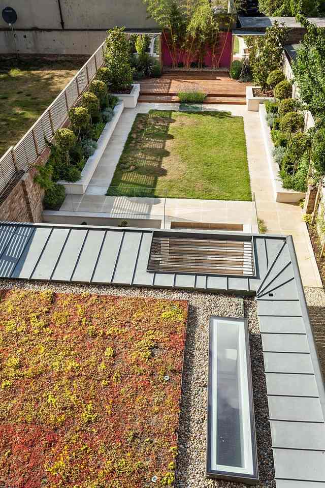 aménagement-terrasse-mini-etang-plantes