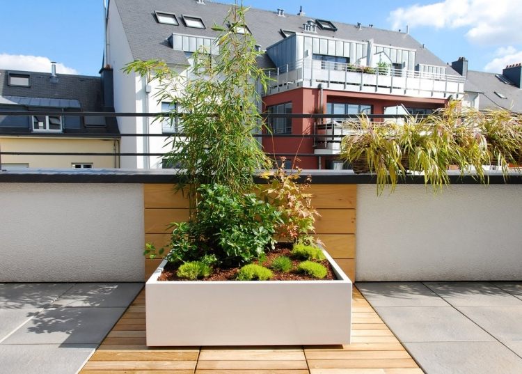 Bac à fleurs design pour votre jardin sur balcon ou la terrasse!
