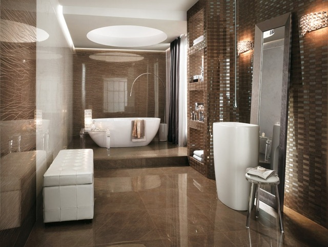 carrelage-salle-bain-marron-chocolat-motifs-ondes