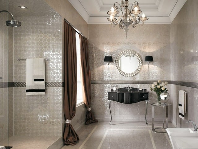 carrelage-salle-bain-style-vintage-mosaique-gris-clair