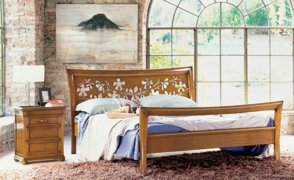 chambre-à-coucher-adulte-design-lit-tete-lit-motifs-floraux