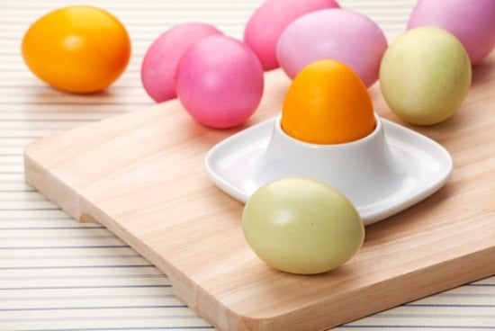 idées œufs durs Pâques couleurs-douces