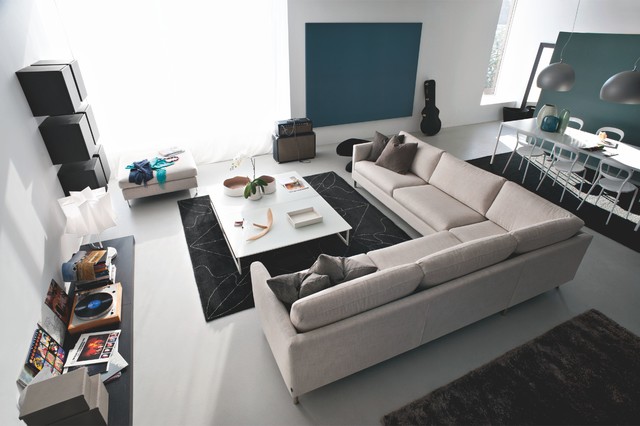 Décoration et design du salon moderne en 105 idées supers Banquette Modern idées