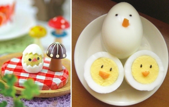 idées recettes aux œufs durs restes Pâques-enfants