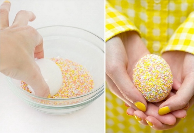 comment decorer oeuf plastique