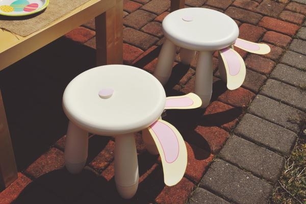 idées-déco-fête-Pâques-garden-party-tabouret-enfant