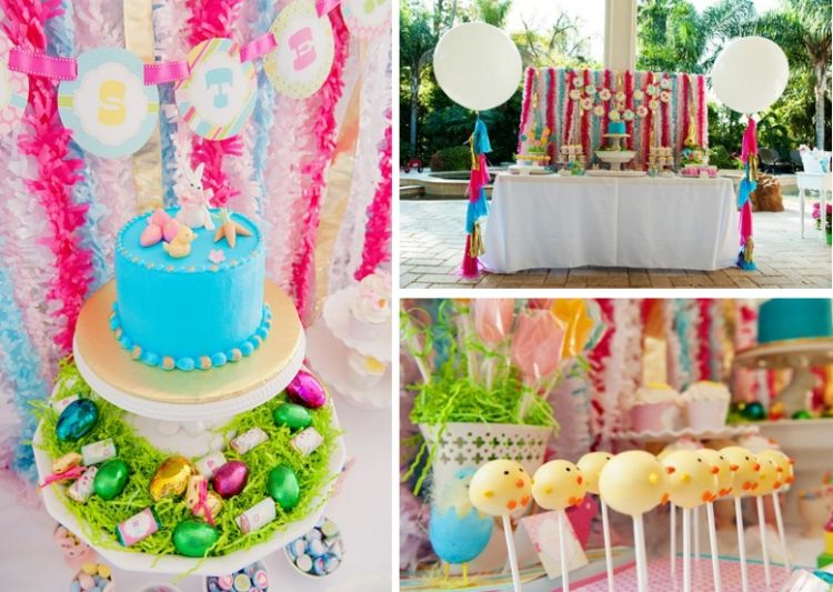 idées-déco-fête-Pâques-jardin-ballon-gateau-oeufs