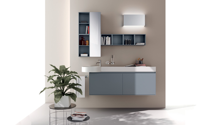 meuble salle de bain -couleur-bleu-gris-pâle-rivo
