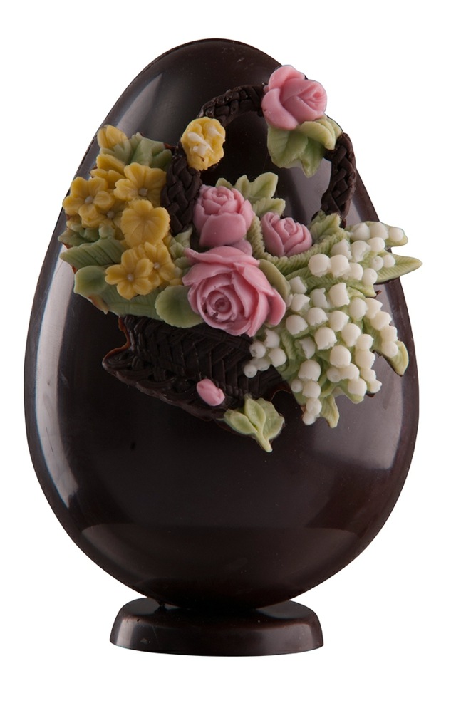 oeufs-de-Pâques-chocolat-fleurs-roses