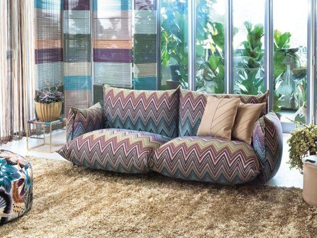 salon design canapé tissu chevrons-TOP-4-Missoni-Home