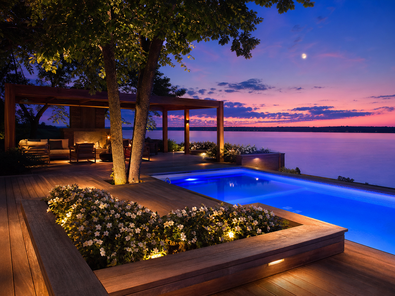 bacs-fleurs-bois-terrasse-piscine