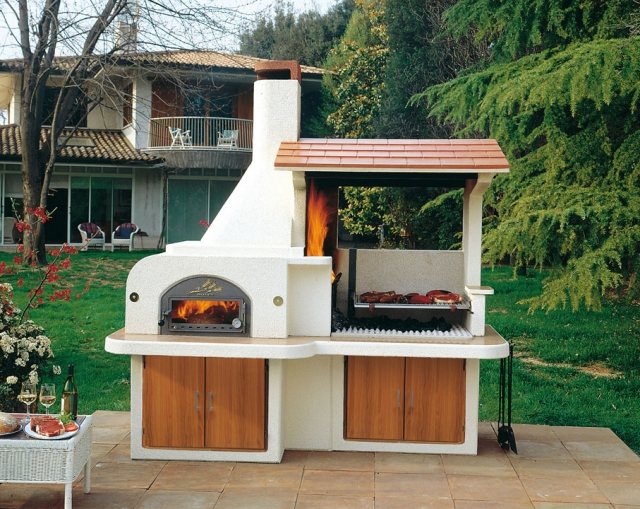 barbecue-exterieur-Palazzetti-espace-rangement-design-élégant