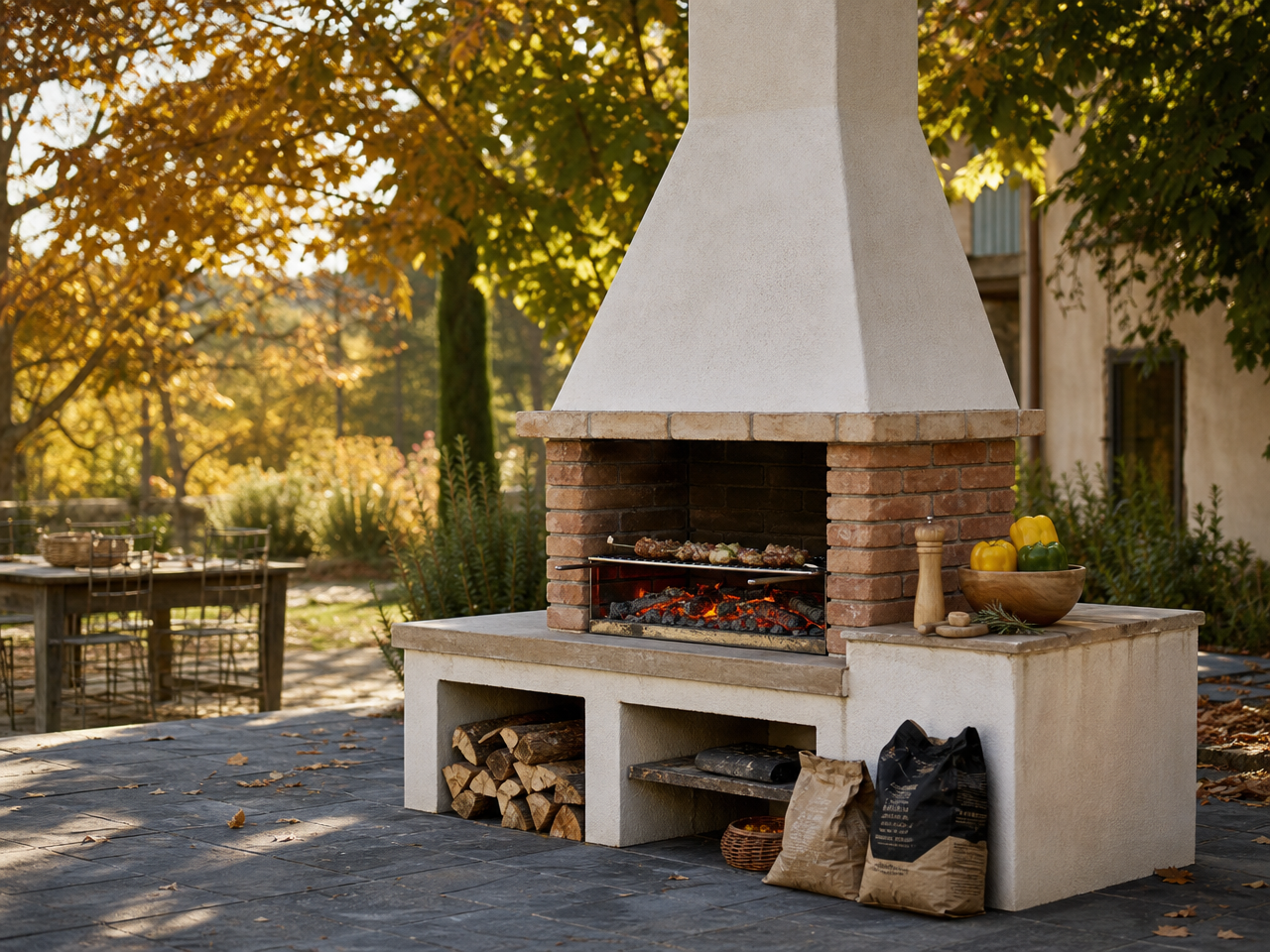 barbecue-exterieur-Palazzetti-brque-rouge-crépi