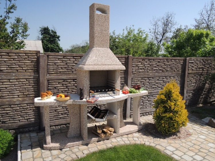 barbecue extérieur -pierre-naturelle-patio
