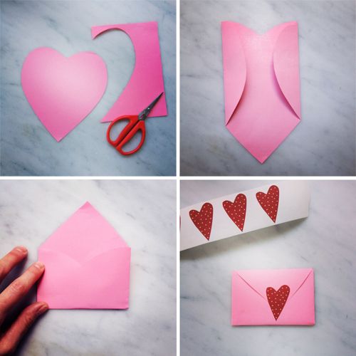 bricolage-facile-Saint-Valentin-coeur-rouge-enveloppe