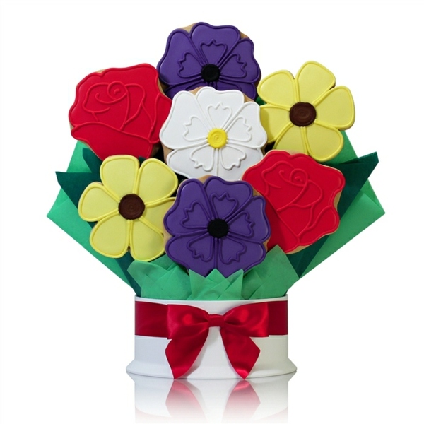 cadeaux-saint-valentin-biscuits-coeurs-fleurs-multicolores