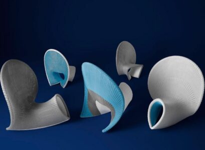 chaise-design-Fabio-Novembre-couleur-bleue-blanche-grise