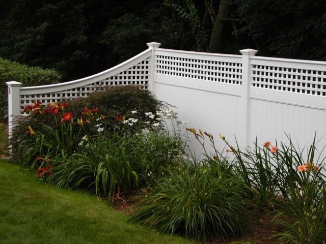 clôture-jardin-couleur-blanche-imitation-plastique