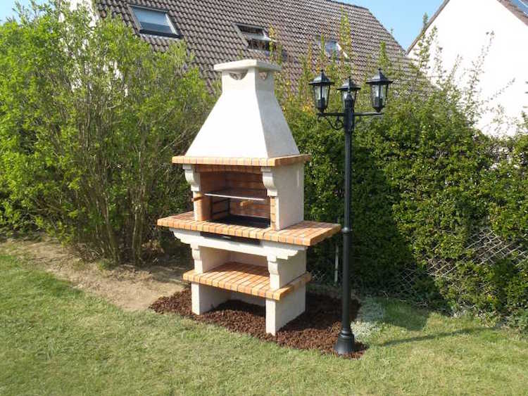 Comment construire un barbecue en brique guide et photos Brique cheminée inspiration