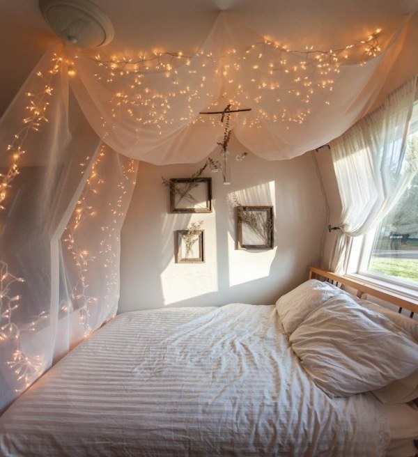 Déco chambre adulte 20 idées originales pour la st valentin Désign plafond Étoilé
