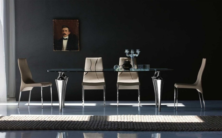 Ensemble de salle à manger et idées de décoration réussie Salle Classique désign à manger