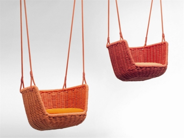 fauteuil de jardin suspendu design Paola Lenti