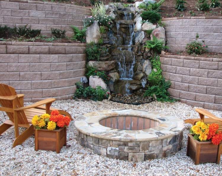 Fontaine jardin en pierre – 25 idées de fontaine décorative