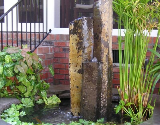 Fontaine jardin en pierre – 25 idées de fontaine décorative