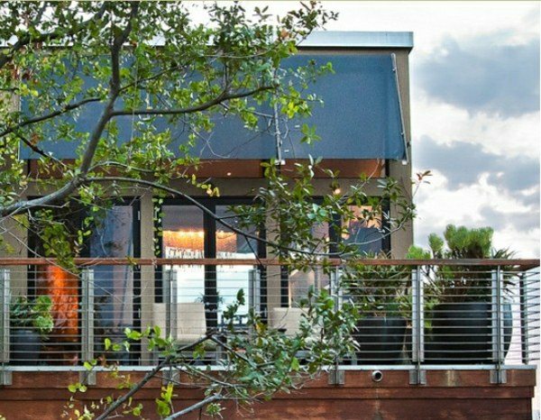 Garde corps en verre, bois ou métal pour le balcon moderne? Inspiration Balcon Maison