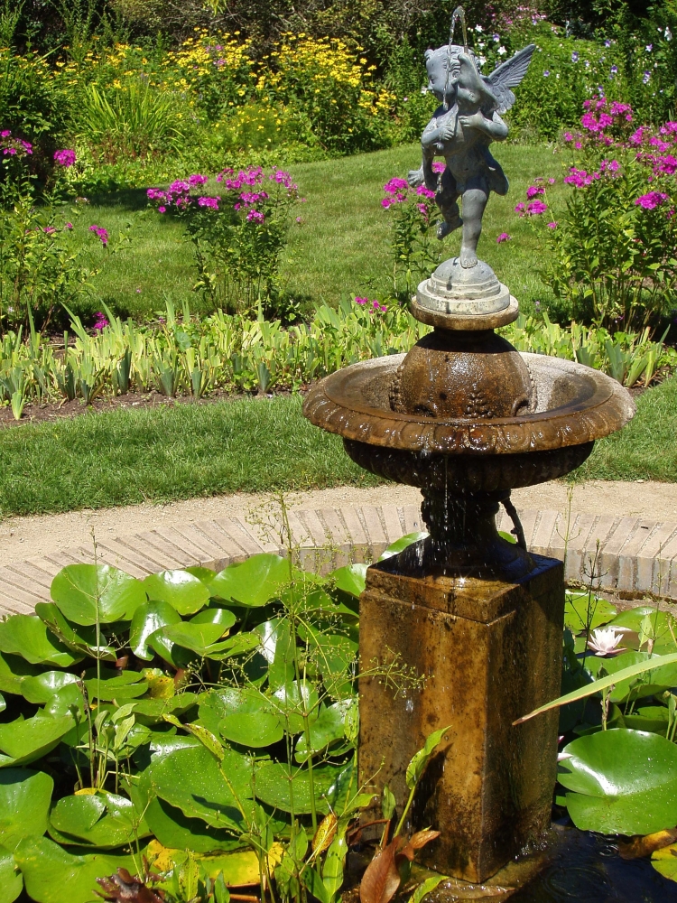 grande fontaine de jardin ange centre étang décoratif
