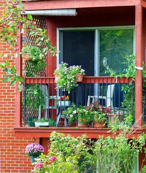 jardin-herbes-aromatiques-balcon-jardinière-rambarde