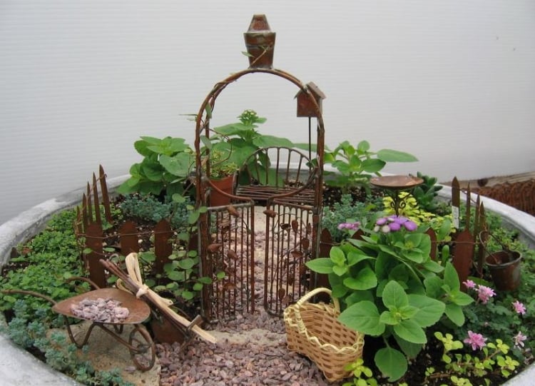 jardin en pot balcon-idées-originales-décoration