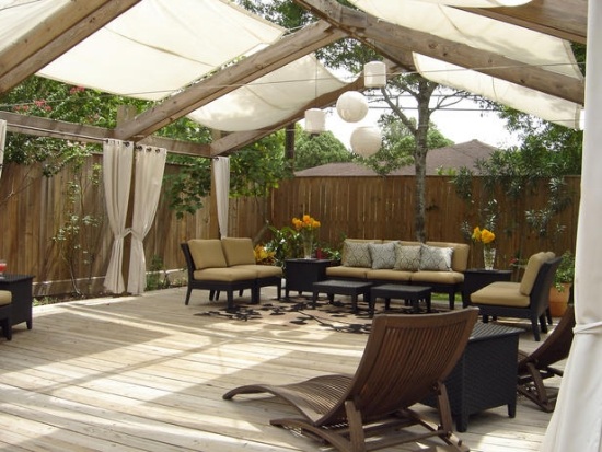 meubles de jardin  type-lounge-rideau-terrasse