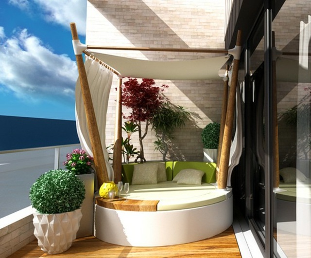 Mobilier de balcon et toit-terrasse en 50 idées modernes
