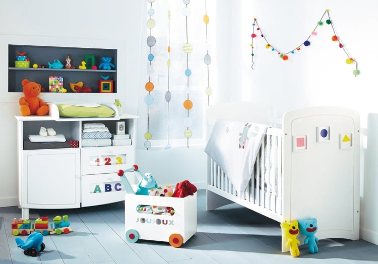 mobilier chambre enfant bebe-etageres-commode