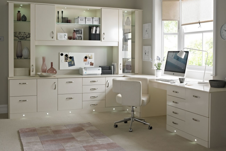 mobilier-de-bureau-domicile-couleur-blanche-chaise