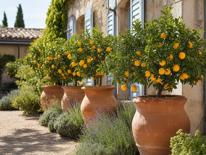 grands-pots-fleurs-extérieurs-terre-cuite-agrumes