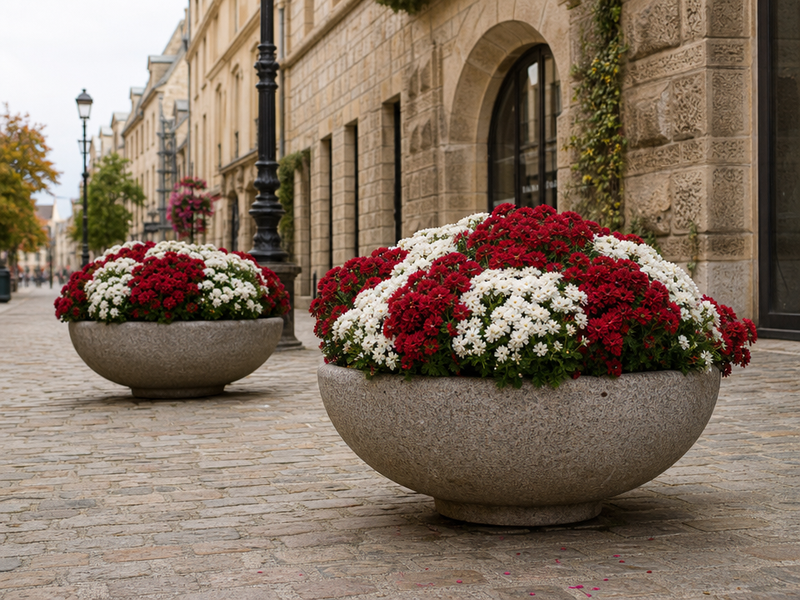 pot à fleur extérieur-pierre-naturelle-marbre-MARTE-Bellitalia