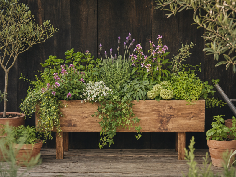 bac-fleurs-design-bois-rangement-Raised-grow-box-Kekkilae