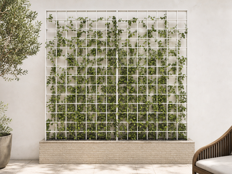 jardinières-design-treillis-Greenwall-Luca-Pegolo-Nautinox-Living