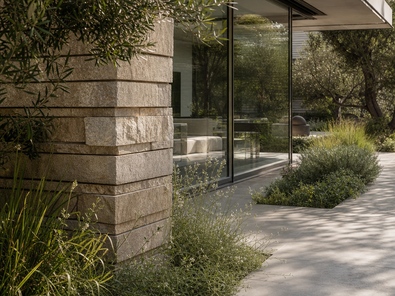 jardinières design jardin-moderne-BRF-Atelier-Vierkant