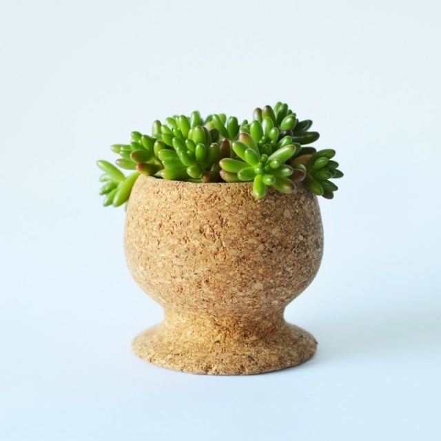 pots pour plantes vases-liège-design-américain
