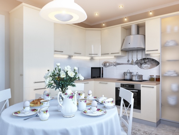 Salle à manger contemporaine dans le petit domicile? mais oui! Salle Classique désign à manger