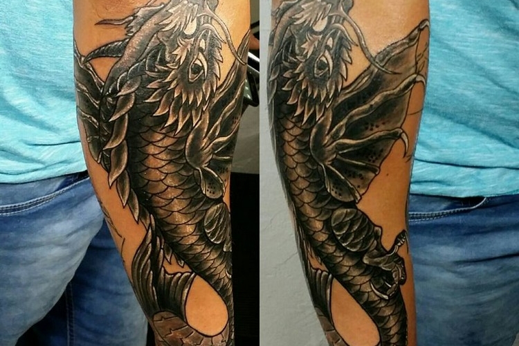 Tatouage dragon - 30 idées de dragon tatouage pour homme et femme