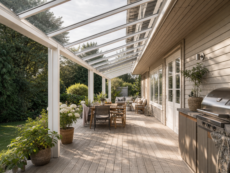 toiture transparente pour terrasse maison-alu-verre